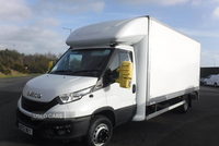 Iveco Daily 72-180 17ft GRP box with Dhollandia tail lift. in Down