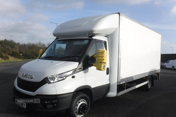 Iveco Daily 72-180 17ft GRP box with Dhollandia tail lift. in Down