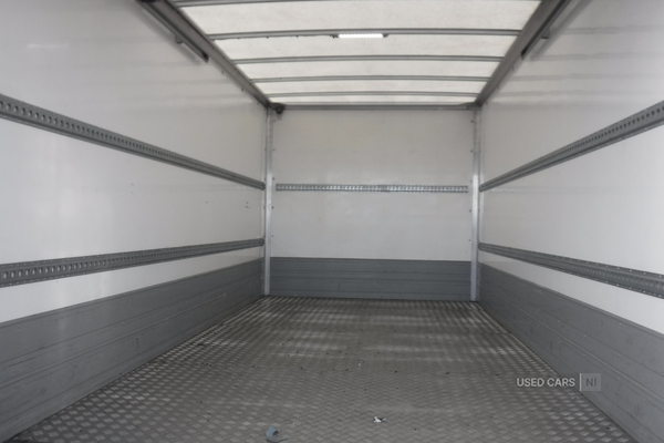 Iveco Daily 72-180 17ft GRP box with Dhollandia tail lift. in Down