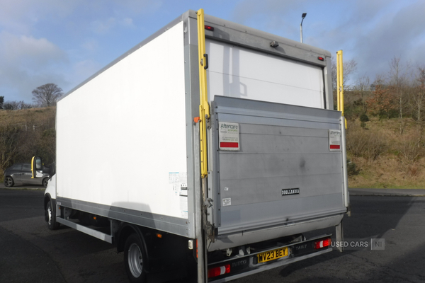 Iveco Daily 72-180 17ft GRP box with Dhollandia tail lift. in Down