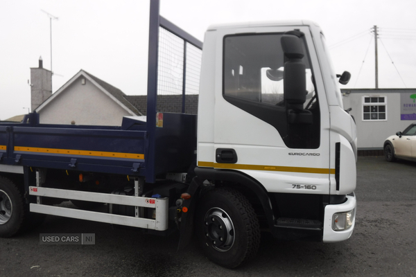 Iveco Eurocargo 75-160 Double dropside tipper 7500kg gross. in Down