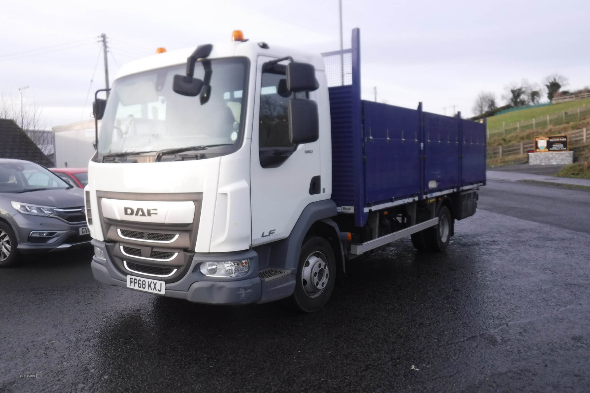 Daf LF180 18ft aluminium dropside 226472 km in Down