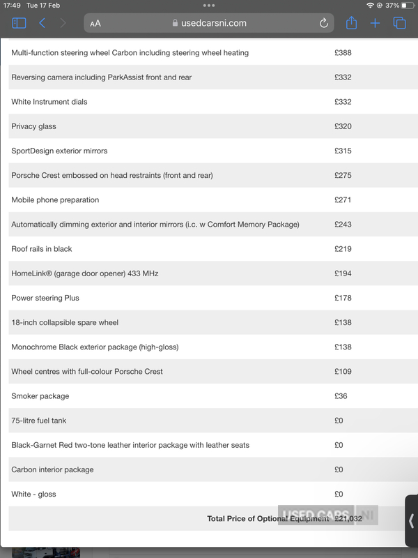 Porsche Macan DIESEL ESTATE in Derry / Londonderry