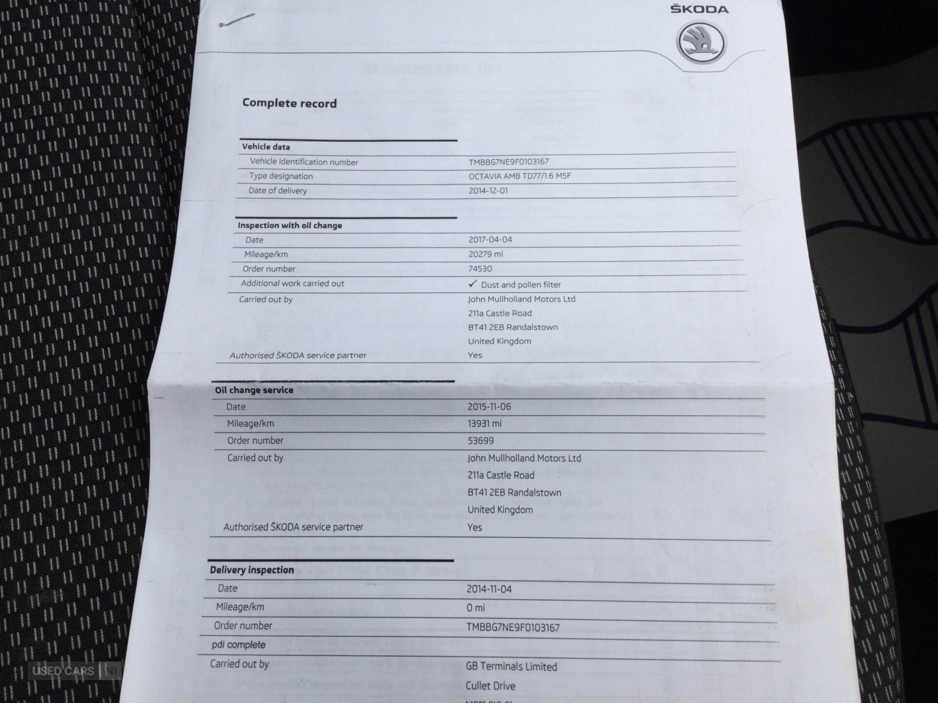 Skoda Octavia DIESEL HATCHBACK in Derry / Londonderry