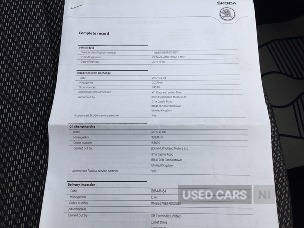 Skoda Octavia DIESEL HATCHBACK in Derry / Londonderry