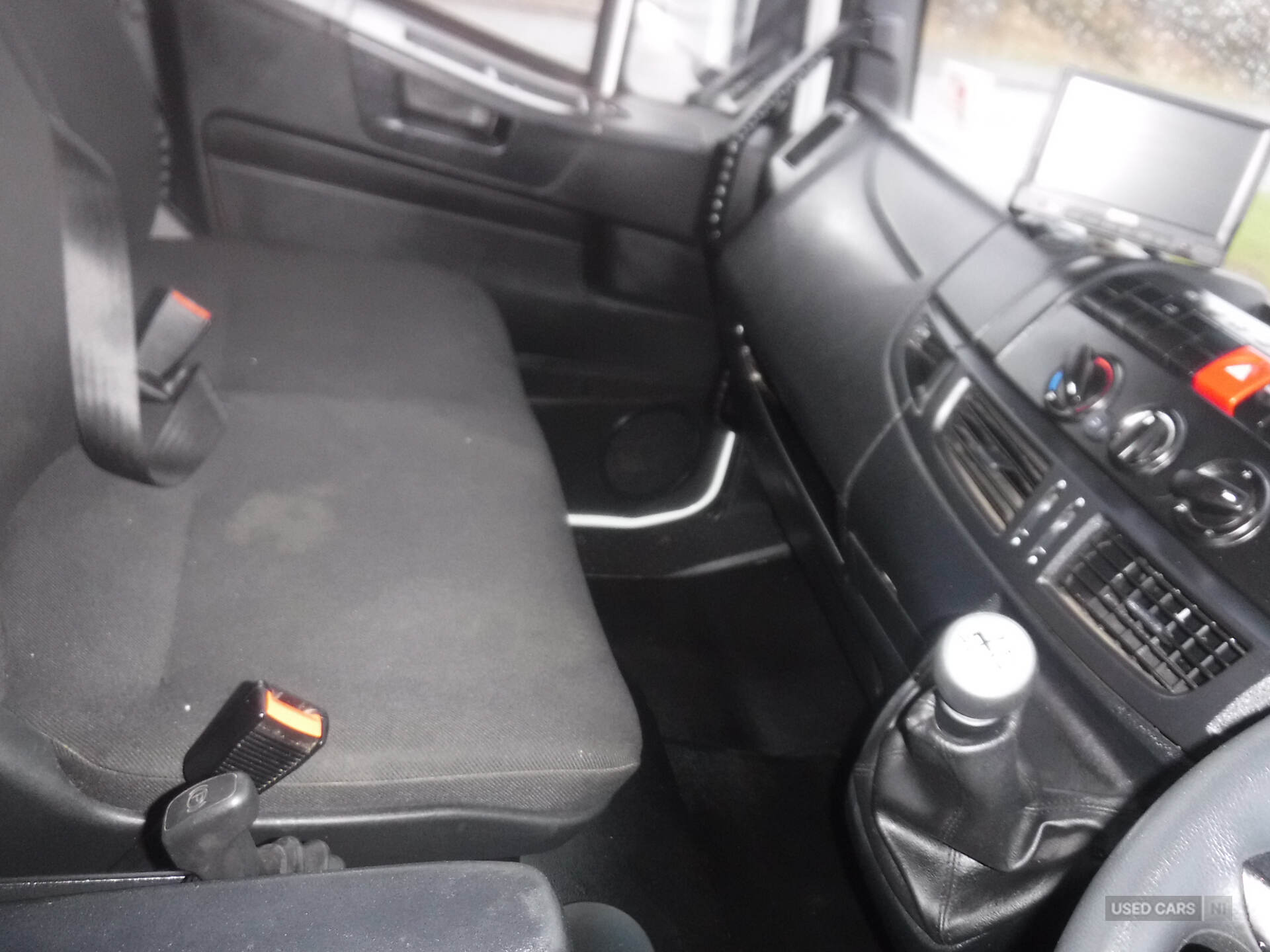 Iveco Eurocargo 20ft GRP box with hardwood floor & tying rails. in Down