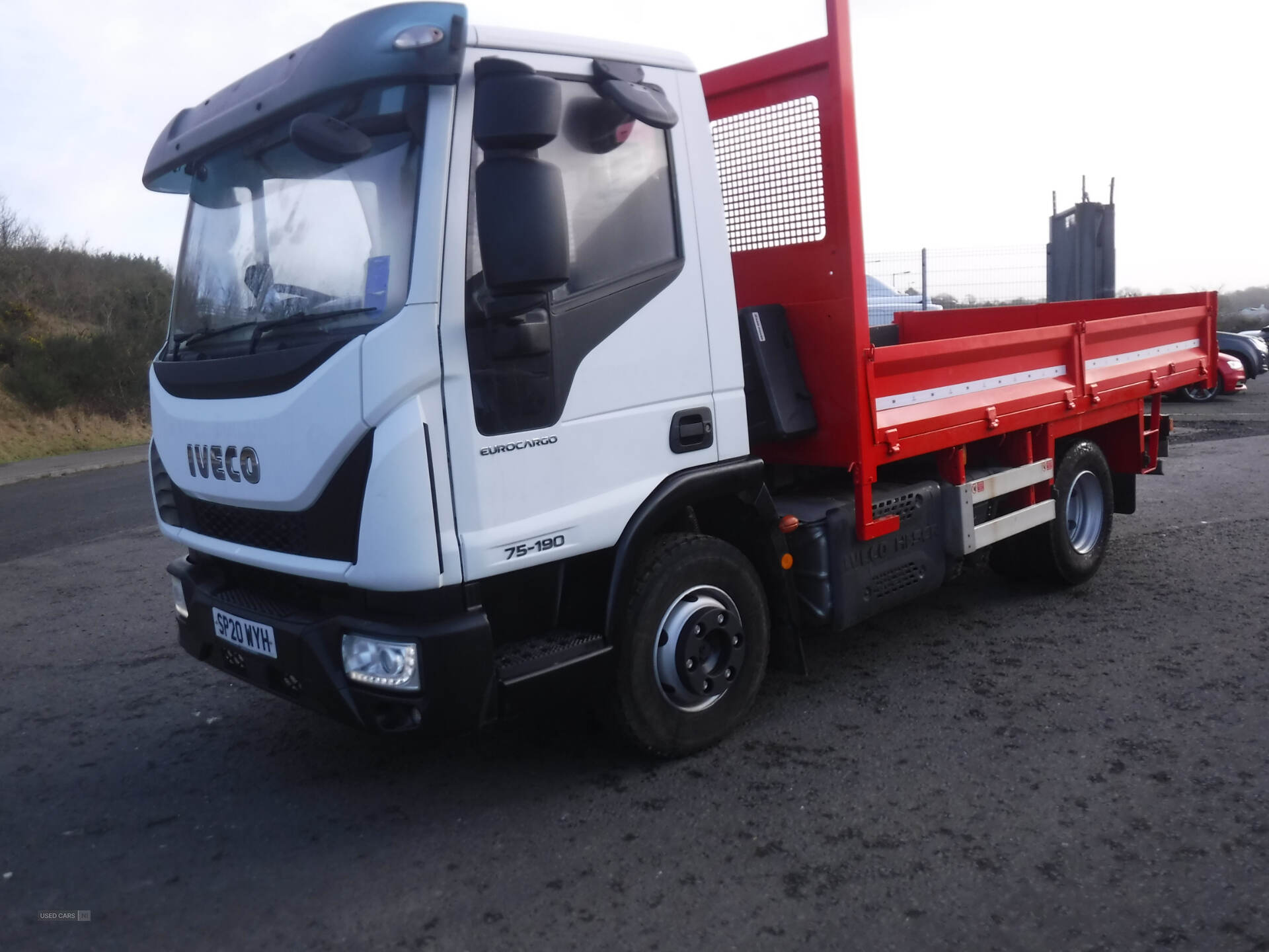 Iveco Eurocargo 2020 75-190 7500kg gross 6 speed manual tipper. in Down