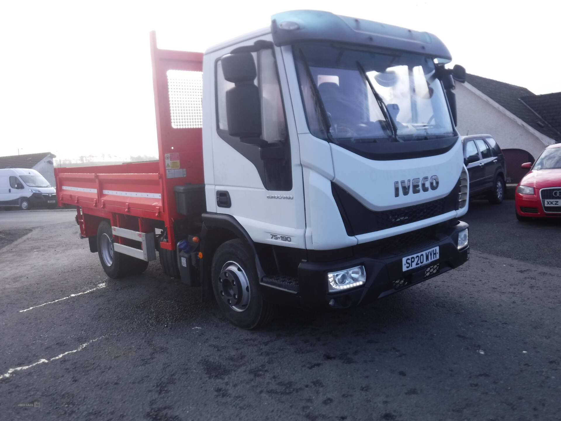 Iveco Eurocargo 2020 75-190 7500kg gross 6 speed manual tipper. in Down